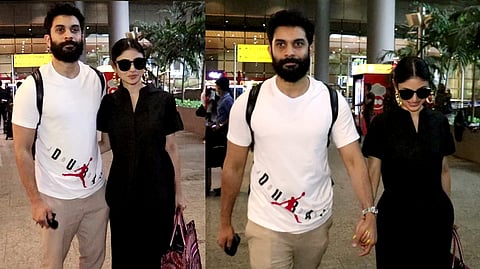 Bollywood actor Mouni with her husband Suraj Nambiar