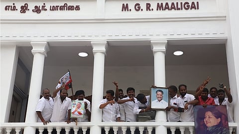 In pics: Violence erupts in AIADMK headquarters as EPS takes over