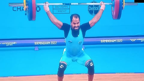 Weightlifter Gururaja Poojary