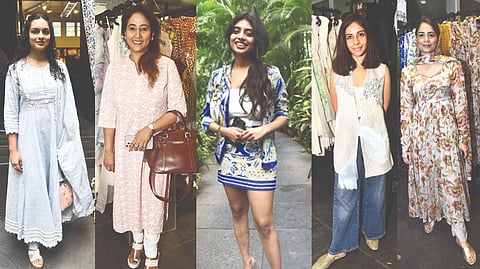 (From right) Shambhavi Reddy, Madhu Saran, Sherya, Richa khema and Ruchi