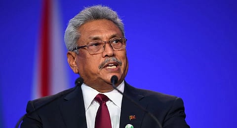 Sri Lankan President Gotabaya Rajapaksa