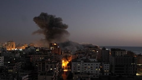 Rockets fired into Israel, military responds with airstrikes