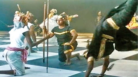 Screengrab from the video