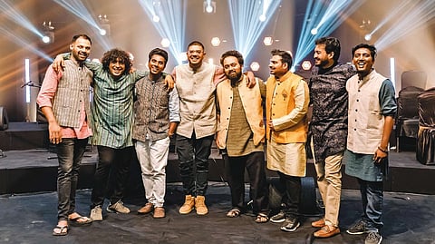 Members of the band Oxygen