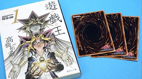 ?Yu-Gi-Oh!? manga comic and trading card game