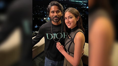 Sara Ali Khan with Dhanush