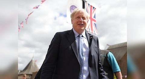 UK Prime Minister Boris Johnson