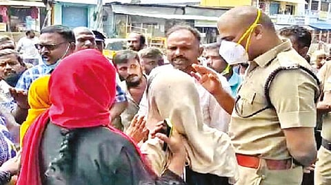 Police trying to pacify protesting parents on Saturday