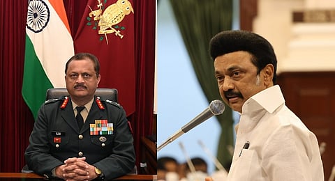 Mohan Subramanian & Chief Minister M K Stalin