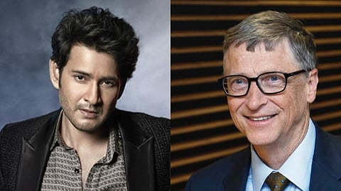 Mahesh Babu;  Bill Gates