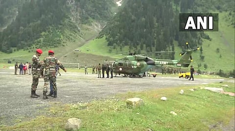 Visual from the spot