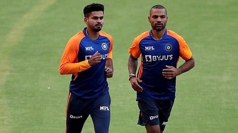 Shreyas Iyer and Shikhar Dhawan