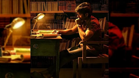 Dhanush's look from Vaathi