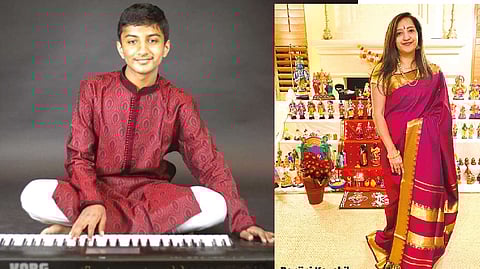 (L-R) Rishabh Kaushik and Ranjini Kaushik