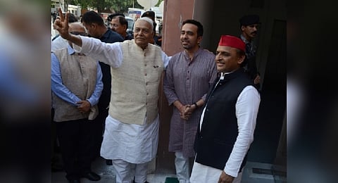 Sinha, who is on a campaign trail, arrived in Lucknow on Thursday evening.