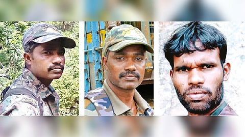 The three anti-poaching watchers to be honoured