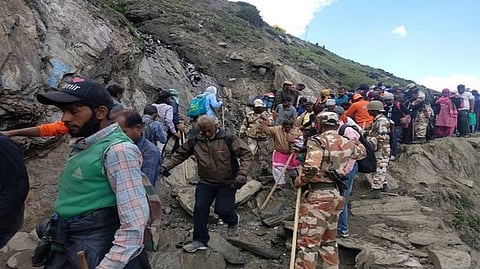 Amarnath pilgrims
