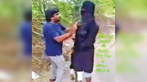 Screengrab from the video