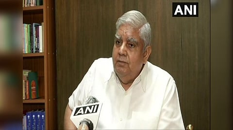 West Bengal Governor Jagdeep Dhankhar