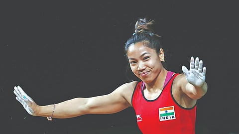 Mirabai Chanu will once again be expected to come up with a stellar show