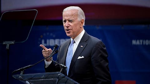 US President Joe Biden