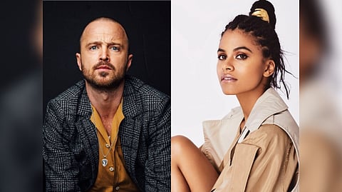 Aaron Paul and Zazie Beetz