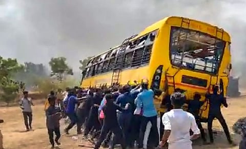 Screengrab from the video