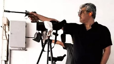 Ajith participates in TN Rifle Shooting Competition