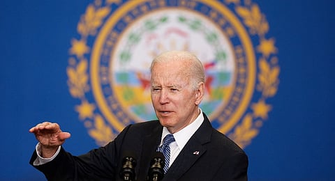 US President Joe Biden