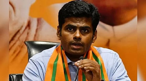 BJP chief K Annamalai