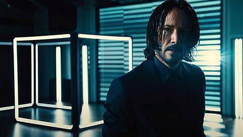Keanu Reeves in 'John Wick 4'