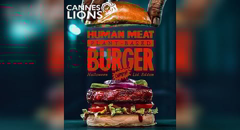 The world?s first plant-based burger resembling human meat