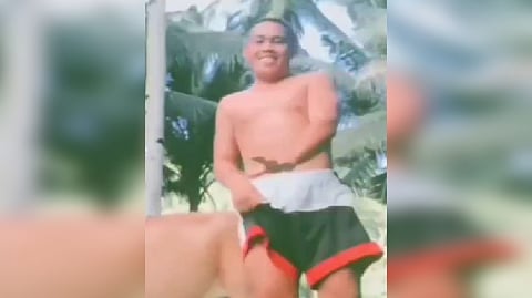 Screengrab from the video