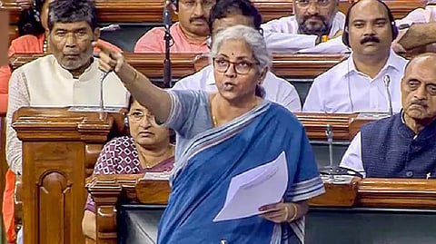 Finance Minister Nirmala Sitharaman