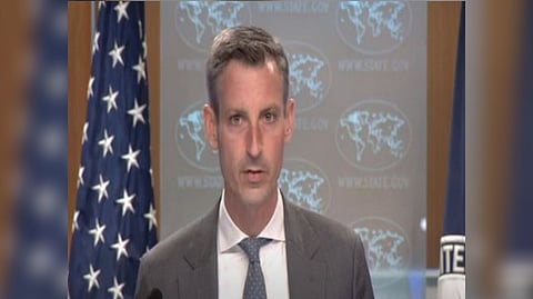 US State Department spokesperson Ned Price