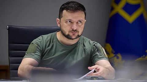Ukrainian President Volodymyr Zelensky