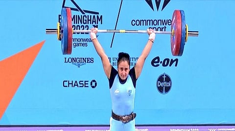 Indian weightlifter Harjinder Kaur
