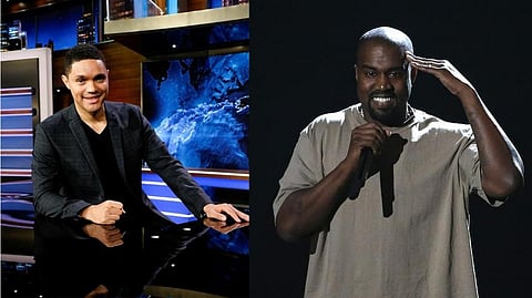 Trevor Noah and Kanye West