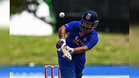 Rishabh Pant scored 44 runs in 31 balls.