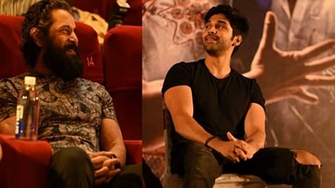 Actors Vikram, Dhruv