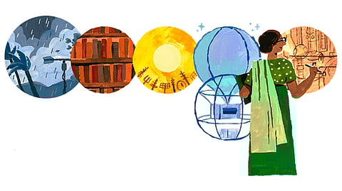 Google doodle on Anna Modayil Mani