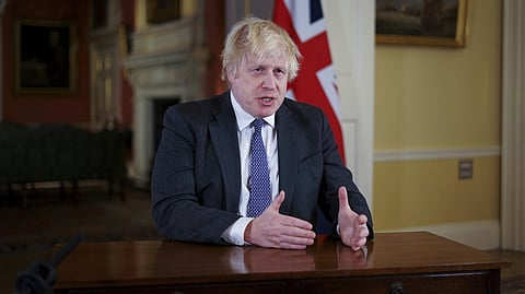 UK Prime Minister Boris Johnson