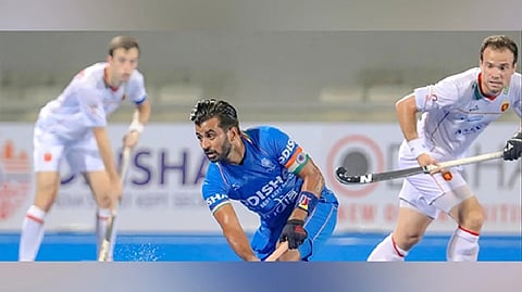 Indian men's hockey captain Manpreet Singh