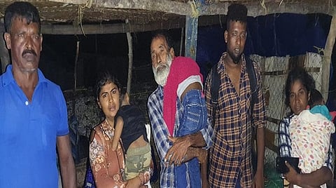8 Sri Lankan refugees including children came to Dhanushkodi
