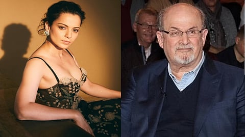 Kangana Ranaut, Author Salman Rushdie