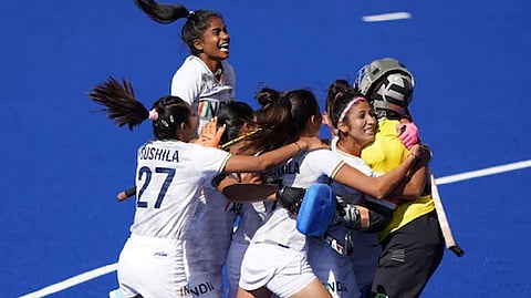 In regulation time, India got the lead through Salima Tete in the 29th minute.