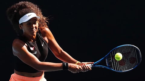 Atearful Naomi Osaka
