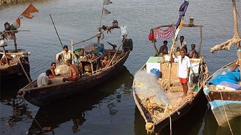 The rescued fishermen were provided humanitarian assistance and handed over to another Indian fishing trawler
