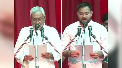 Nitish Kumar and Tejashwi Yadav