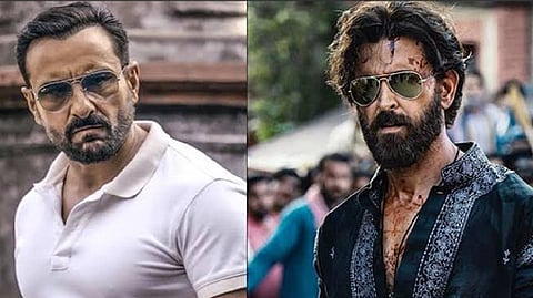 Look of Saif Ali Khan and Hrithik Roshan from Vikram Vedha